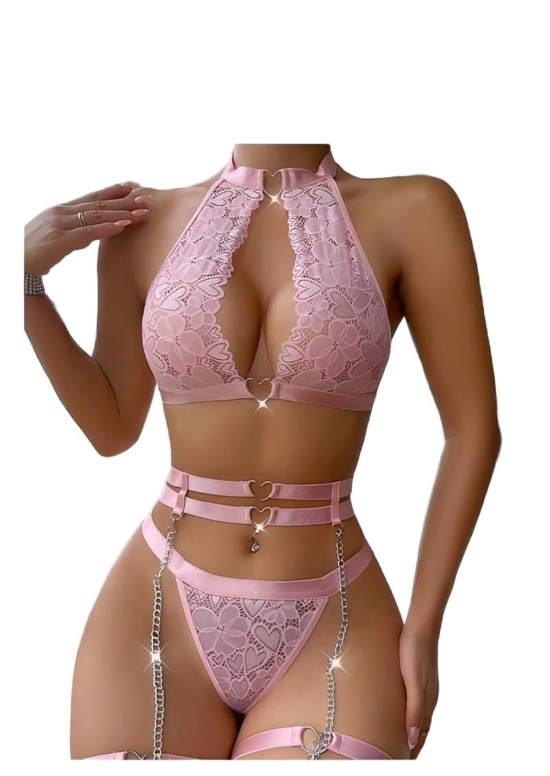 Sexy Lingerie Set Push Up Lace - đánh giá và giá Underwear