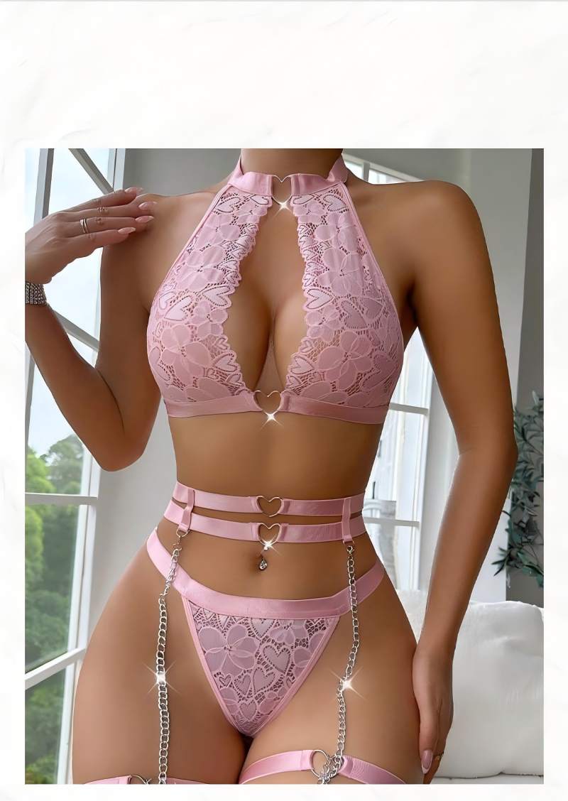 Sexy Lingerie Set Push Up Lace - đánh giá và giá Underwear