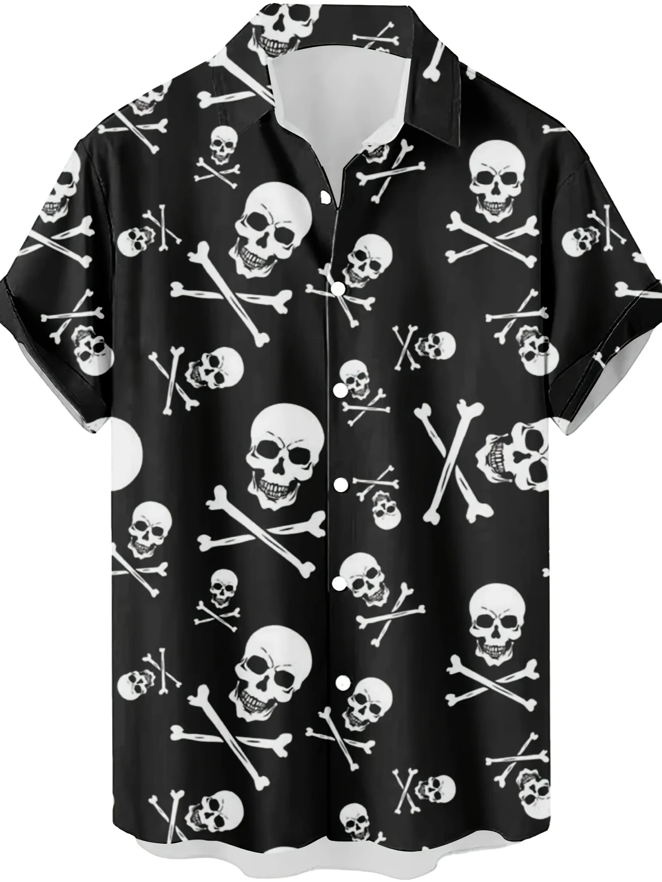 Vintage Horror Skull Crossbone - đánh giá và giá Vintage Hawaiian Floral Shirt