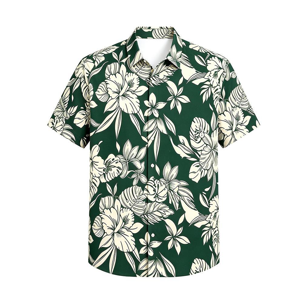 Vintage Plant Floral Print Haw - đánh giá và giá Vintage Hawaiian Floral Shirt