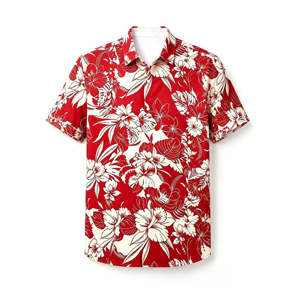 Vintage Plant Floral Print Haw - đánh giá và giá Vintage Hawaiian Floral Shirt