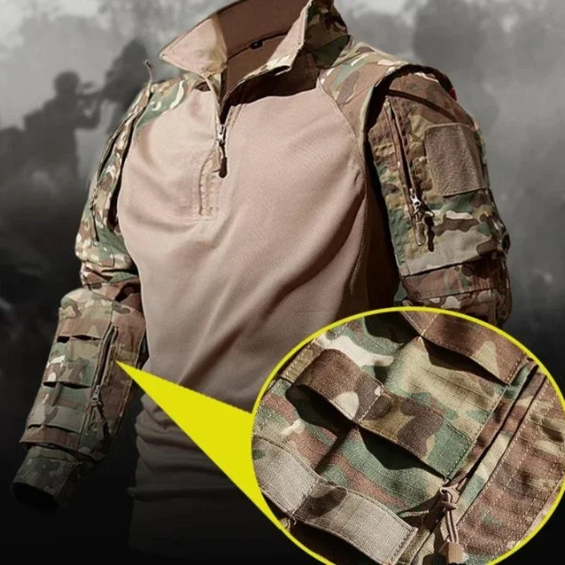 New Tactical Shirt Suit Men Ai - đánh giá và giá Tactical Military Shirt Cargo