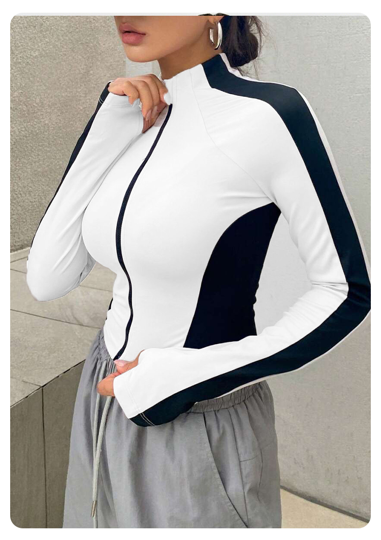 Yoga Clothes Stand Up Collar J - đánh giá và giá Jackets