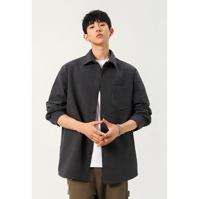 Male Button‑Up Corduroy Top La - đánh giá và giá Corduroy Button Up Shirt Men