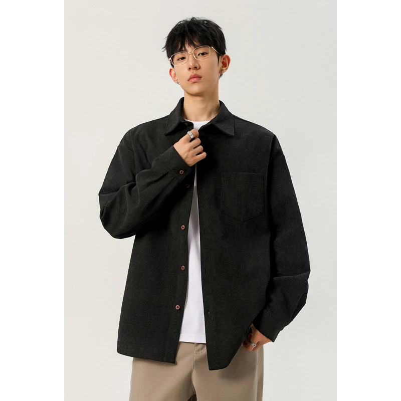 Male Button‑Up Corduroy Top La - đánh giá và giá Corduroy Button Up Shirt Men