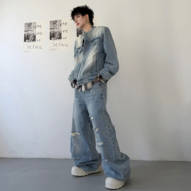 LUZHEN 2026 Autumn Vintage Was - đánh giá và giá Jeans